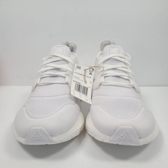 Adidas Ultraboost 22 Triple White Women's Running Shoes GX5590 US Size 10 NWT - Picture 3 of 9